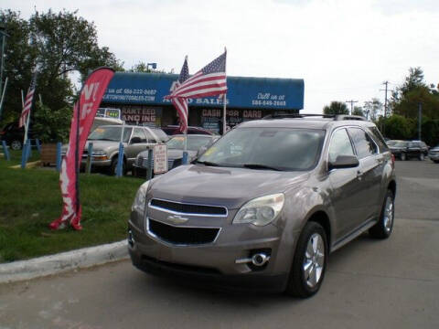 2012 Chevrolet Equinox for sale at R Tony Auto Sales in Clinton Township MI