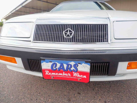 1990 Chrysler Le Baron Highline