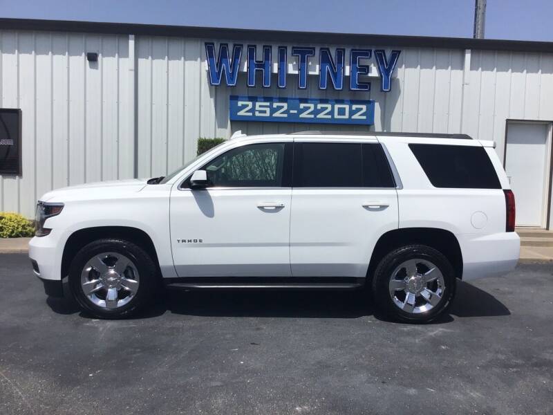 2016 Chevrolet Tahoe for sale at Whitney Motor Company in Duncan OK