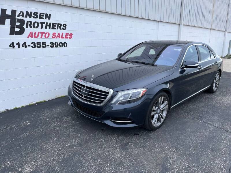 2015 Mercedes-Benz S-Class for sale at HANSEN BROTHERS AUTO SALES in Milwaukee WI
