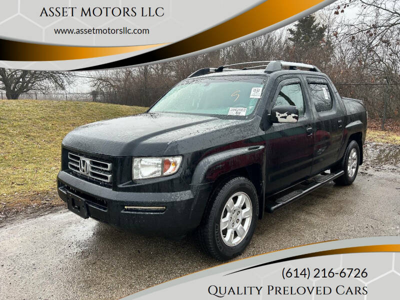2006 Honda Ridgeline for sale at ASSET MOTORS LLC in Westerville OH