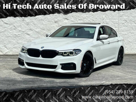 2017 BMW 5 Series for sale at Hi Tech Auto Sales Of Broward in Hollywood FL
