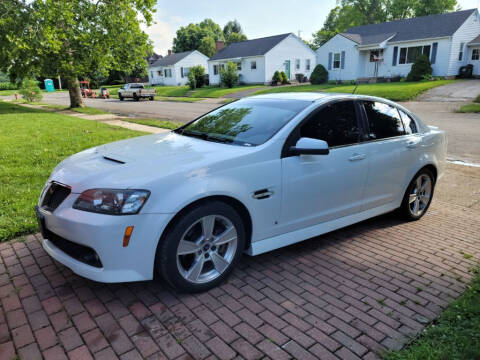 2008 Pontiac G8 for sale at ELLENBURG MOTORS LLC in Franklin OH