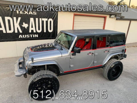 2017 Jeep Wrangler Unlimited for sale at ADK AUTO SALES LLC in Austin TX