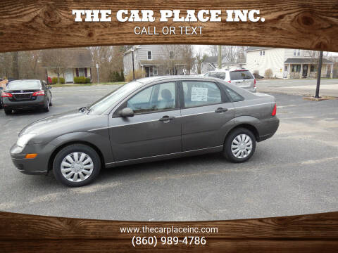 2007 Ford Focus for sale at THE CAR PLACE INC. in Somersville CT