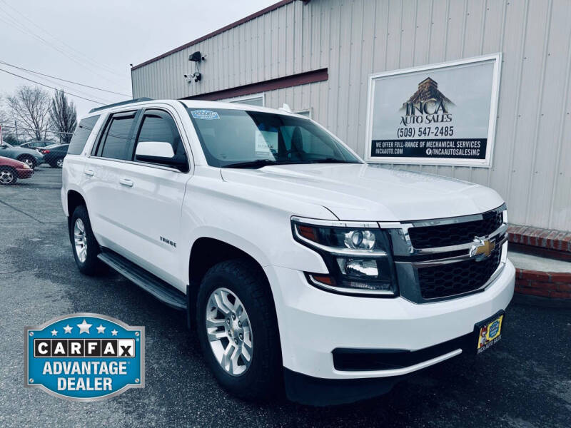 2015 Chevrolet Tahoe for sale at Inca Auto Sales in Pasco WA