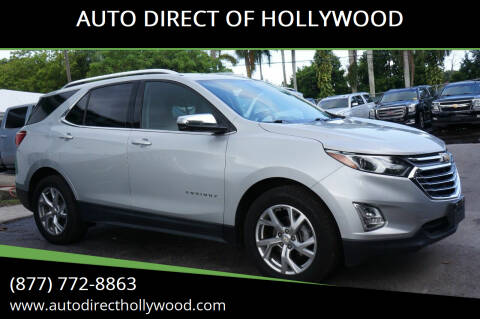 2020 Chevrolet Equinox for sale at AUTO DIRECT OF HOLLYWOOD in Hollywood FL