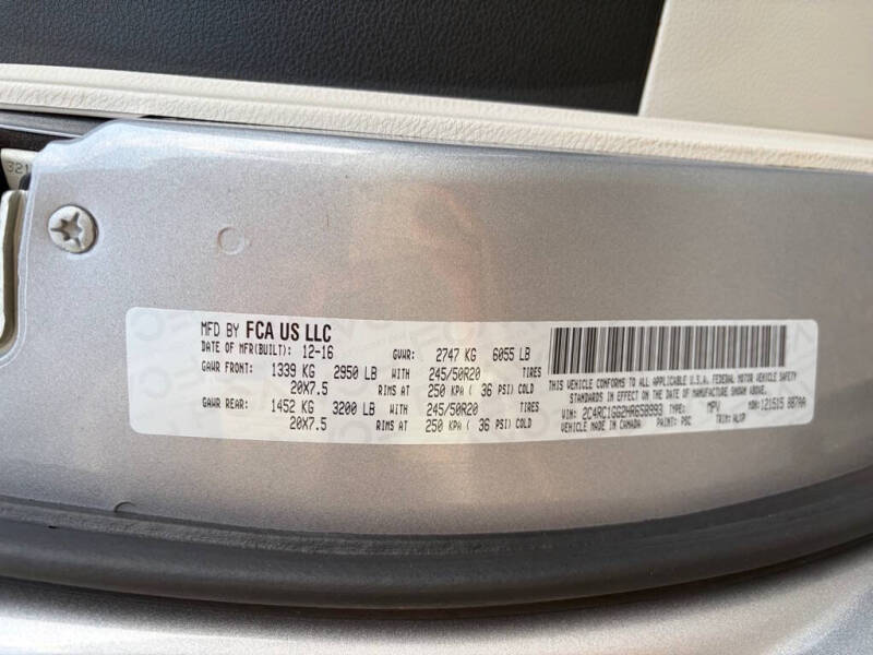 2017 Chrysler Pacifica Limited