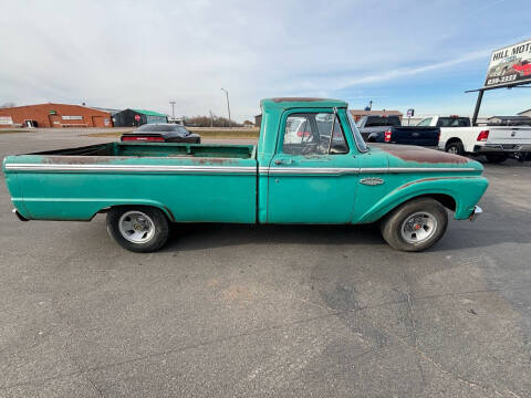 1966 Ford F-100 for sale at Hill Motors in Ortonville MN