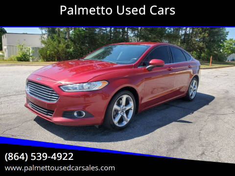 2016 Ford Fusion for sale at Palmetto Used Cars in Piedmont SC
