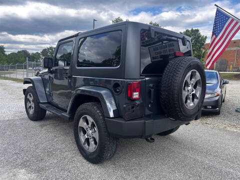 2017 Jeep Wrangler Sahara