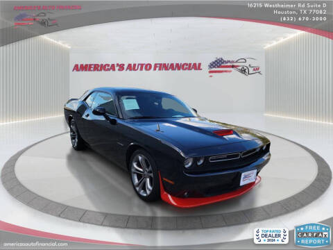 2021 Dodge Challenger for sale at America's Auto Financial in Houston TX