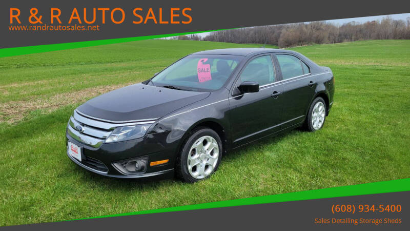 2010 Ford Fusion for sale at R & R AUTO SALES in Juda WI
