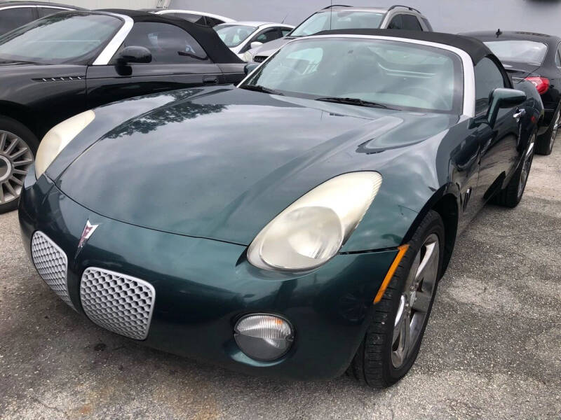 2007 Pontiac Solstice for sale at America Auto Wholesale Inc in Miami FL