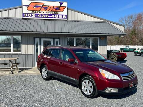 2011 Subaru Outback for sale at GENE'S AUTO SALES in Selbyville DE