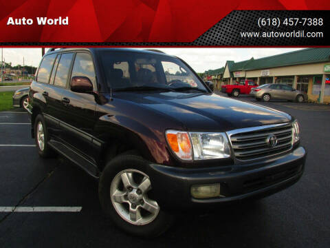 2003 Toyota Land Cruiser for sale at Auto World in Carbondale IL