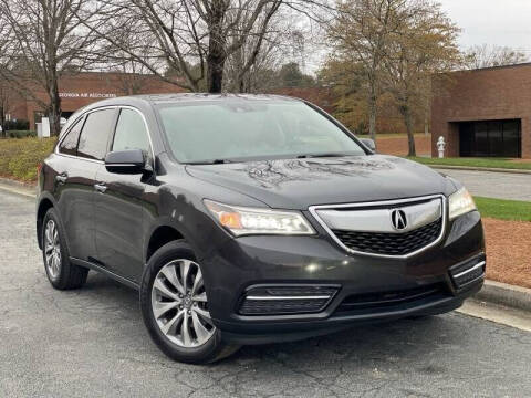2015 Acura MDX for sale at William D Auto Sales in Norcross GA
