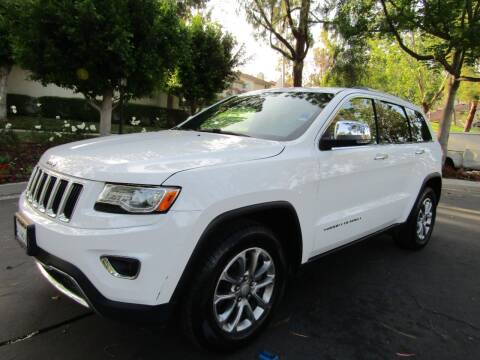 2016 Jeep Grand Cherokee for sale at E MOTORCARS in Fullerton CA