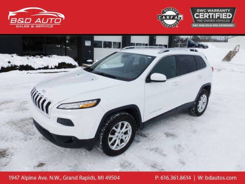 2016 Jeep Cherokee for sale at B&D Auto Sales Inc in Grand Rapids MI