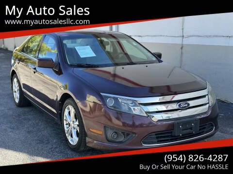 2012 Ford Fusion for sale at My Auto Sales in Margate FL