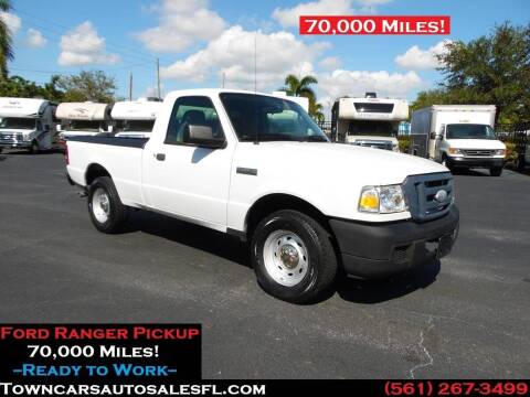 2007 Ford Ranger for sale at Town Cars Auto Sales in West Palm Beach FL