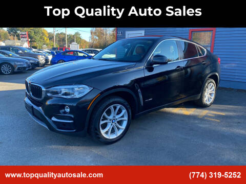 2016 BMW X6 for sale at Top Quality Auto Sales in Westport MA