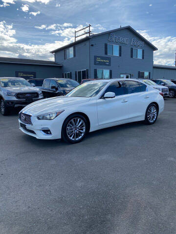 2022 Infiniti Q50 for sale at Brown Boys in Yakima WA