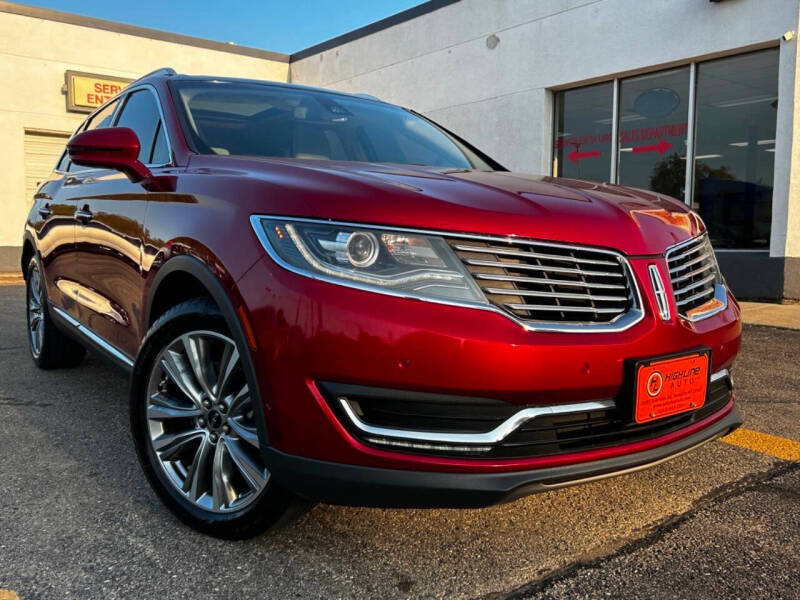 2016 Lincoln MKX for sale at HIGHLINE AUTO LLC in Kenosha WI