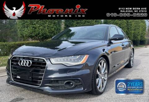 2013 Audi A6 for sale at Phoenix Motors Inc in Raleigh NC