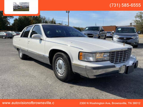 1996 Cadillac Fleetwood for sale at Auto Vision Inc. in Brownsville TN