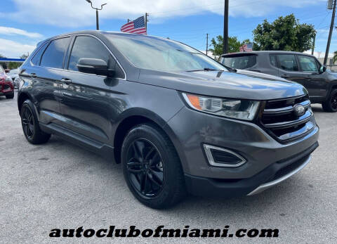 2016 Ford Edge for sale at AUTO CLUB OF MIAMI, INC in Miami FL