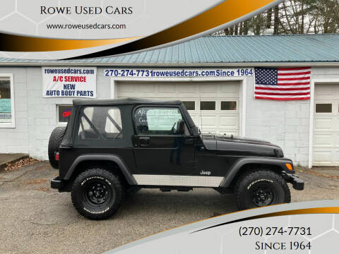 Jeep Wrangler For Sale in Beaver Dam, KY - Rowe Used Cars