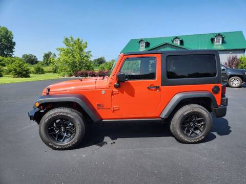2015 Jeep Wrangler for sale at Rollin Auto Sales in Perry MI