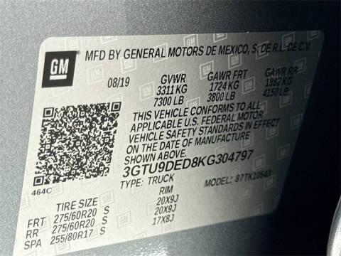 2019 GMC Sierra 1500