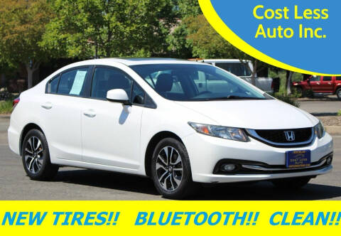 2013 Honda Civic for sale at Cost Less Auto Inc. in Rocklin CA