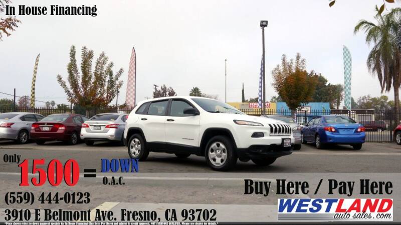 2014 Jeep Cherokee for sale at Westland Auto Sales on 7th in Fresno CA