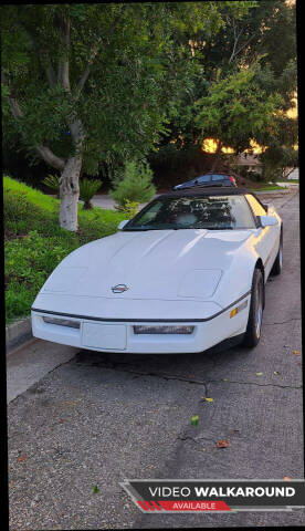 1989 Chevrolet Corvette for sale at Obsidian Motors And Repair in Whittier CA