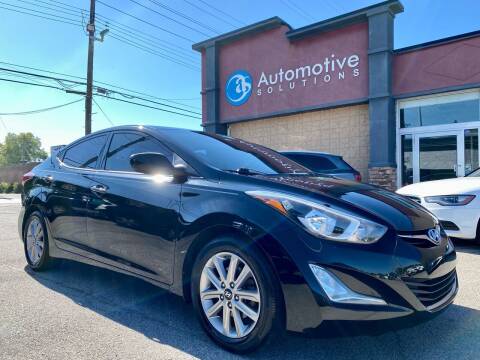2014 Hyundai Elantra for sale at Automotive Solutions in Louisville KY