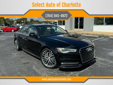 2016 Audi A6 for sale at Select Auto of Charlotte in Matthews NC