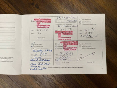 1995 Porsche 911 Carrera