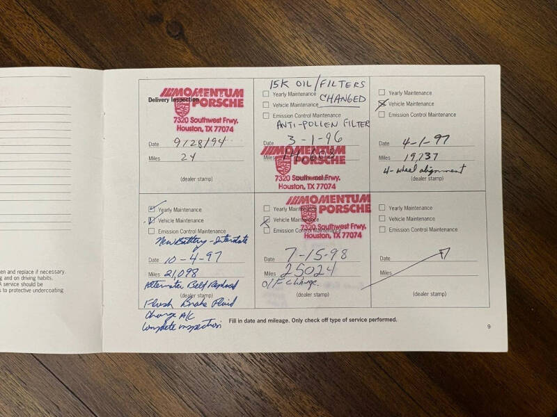 1995 Porsche 911 Carrera