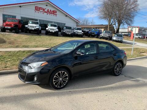 2015 Toyota Corolla for sale at Efkamp Auto Sales LLC in Des Moines IA