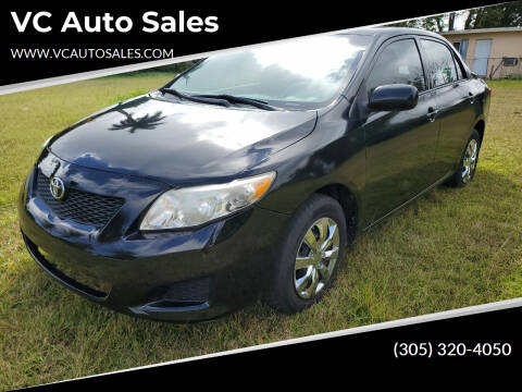 2010 Toyota Corolla for sale at VC Auto Sales in Miami FL