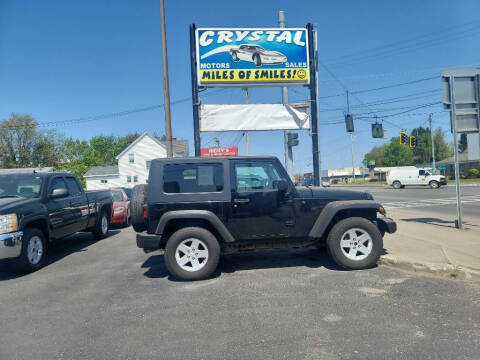 2010 Jeep Wrangler for sale at CRYSTAL MOTORS SALES in Rome NY
