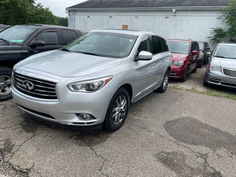 2013 Infiniti JX35 for sale at Auto Site Inc in Ravenna OH