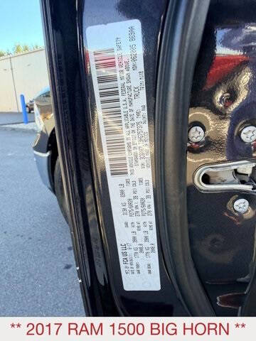 2017 RAM 1500 Big Horn