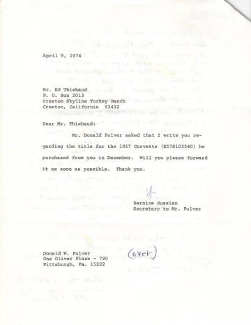 1957 Chevrolet Corvette