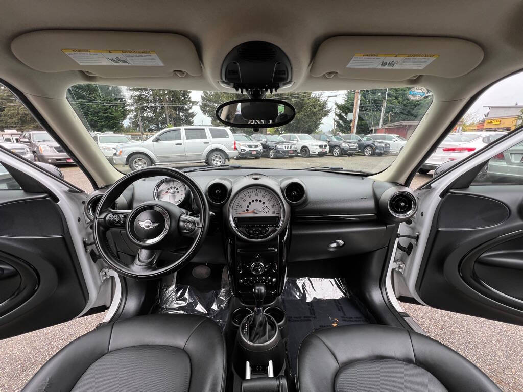 2011 MINI Cooper Countryman for sale at PLATINUM AUTO SALES INC in Lacey, WA