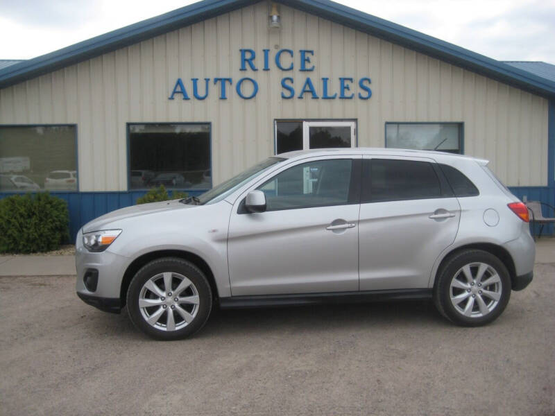 2014 Mitsubishi Outlander Sport for sale at Rice Auto Sales in Rice MN