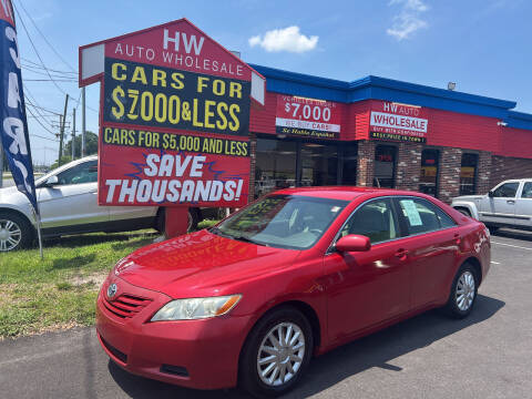 2009 Toyota Camry for sale at HW Auto Wholesale in Norfolk VA